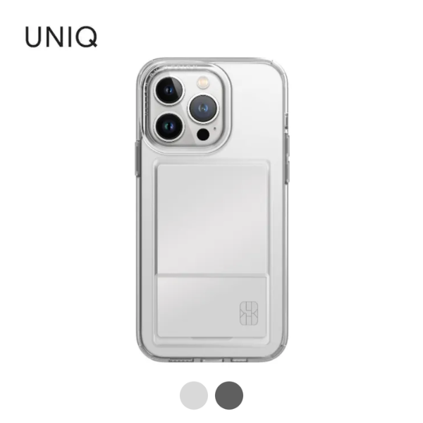 Ốp lưng iPhone 15 Pro Max Nhựa dẻo TPU UNIQ HYBRID Air Fender ID